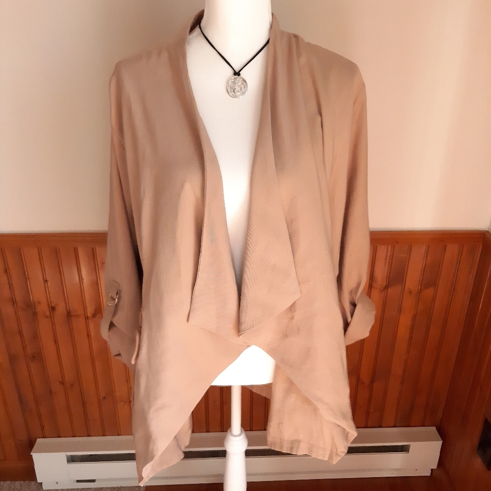Torrid Drape Front Jacket size 1X - Picture 4 of 13
